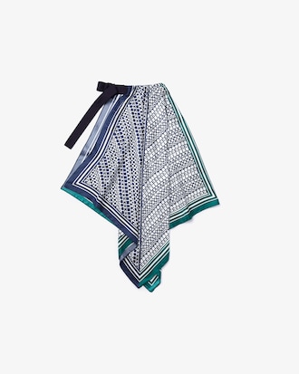 Women's Fashion Show Silk Detachable Skirt