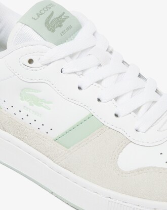 Women's T-Clip Set Leather Sneakers