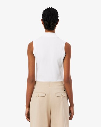 Slim Fit L.12.D Sleeveless Stretch Polo Shirt