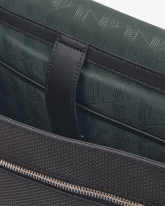 Large Chantaco Leather Messenger Bag