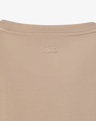 Runway Long Sleeved Silk Piqu&eacute; T-shirt