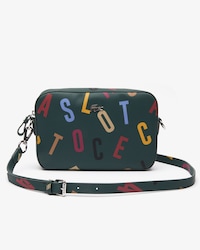 Women's Daily Classic Coated Print Canvas Shoulder Bag