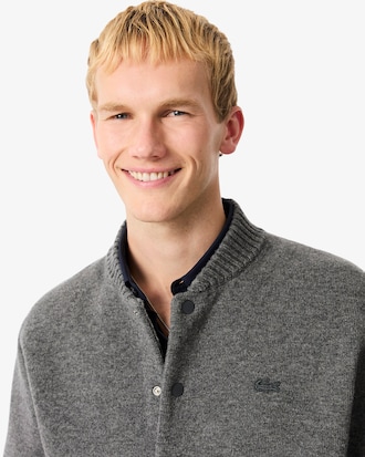 Merino Wool Jersey Bomber Jacket