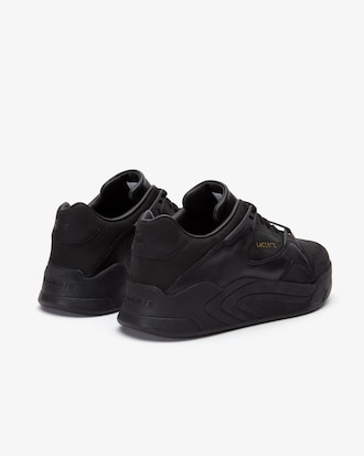 Men&rsquo;s Court Slam Nubuck Leather Trainers