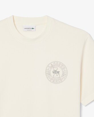 Print Badge Jersey T-shirt
