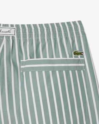 Relaxed Fit Striped Shorts