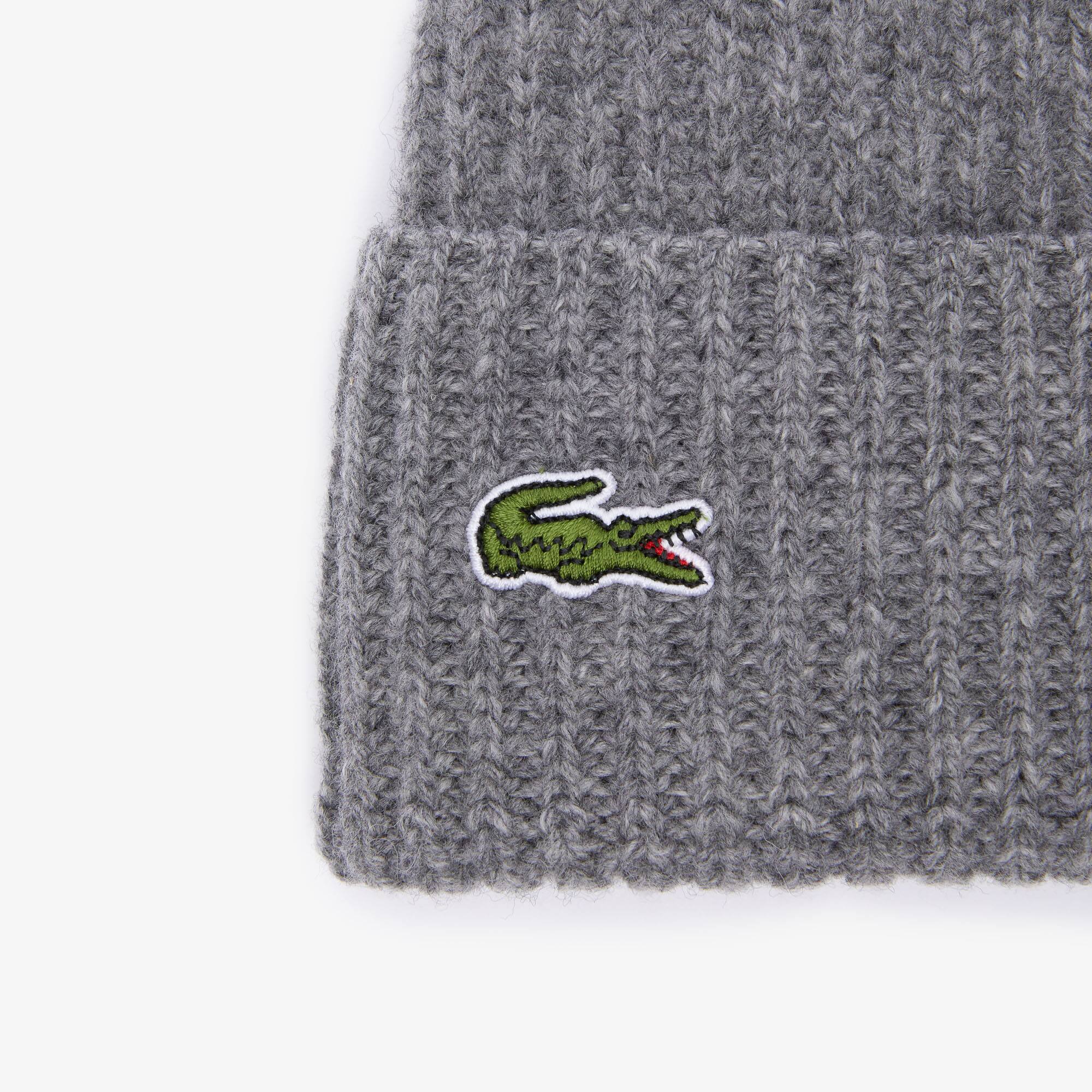 lacoste wool beanie
