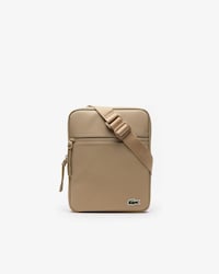 Men's L.12.12 Concept Coated Petit Piqué Canvas Flat Zip Bag