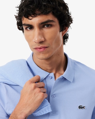 Regular Fit Cotton Blend Polo Shirt