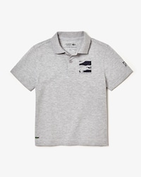 Boys' Lacoste SPORT x Novak Djokovic Badge Cotton Polo Shirt
