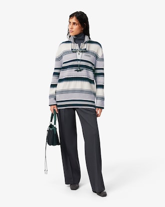 Runway Straight Fit Tailored Jacquard Pants