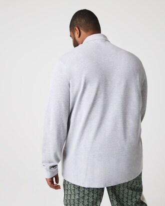 Classic Fit Long Sleeved L.12.12 Polo Shirt