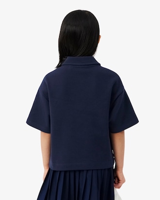Oversized Piqu&eacute; Polo Shirt   