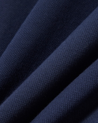 Long-Sleeved Stretch Piqu&eacute; Dress