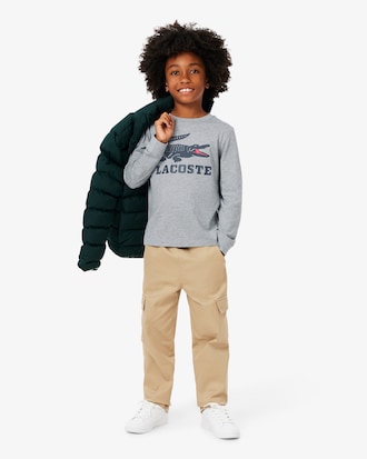 Crocodile Print Fleece Sweatshirt   