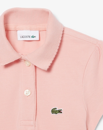 Scalloped Collar Piqu&eacute; Polo Shirt