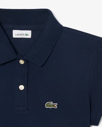 Scallop Collar Mini Piqu&eacute; Polo Shirt