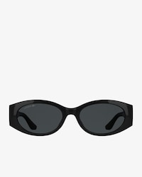 Pliss&eacute; Oval Glasses
