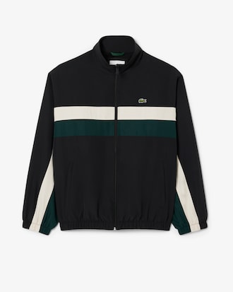 Colour-Block Water-Repellent Track Jacket