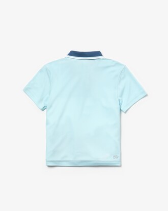 Boys' Lacoste SPORT Colourblock Breathable Technical Piqu&eacute; Polo Shirt