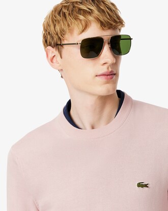 Monochrome Crew Neck Cotton Sweater