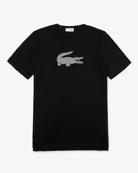 Men's Lacoste SPORT Crew Neck Holographic Croc Cotton T-shirt