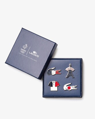 French Sporting Spirit Gift: 4 Pins Collector