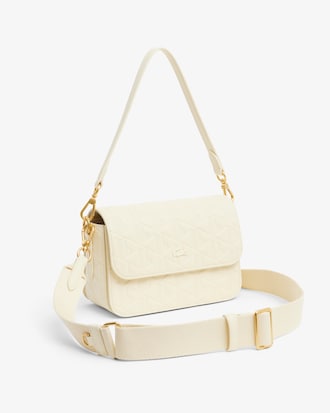 Maheki Embossed Leather Shoulder Bag