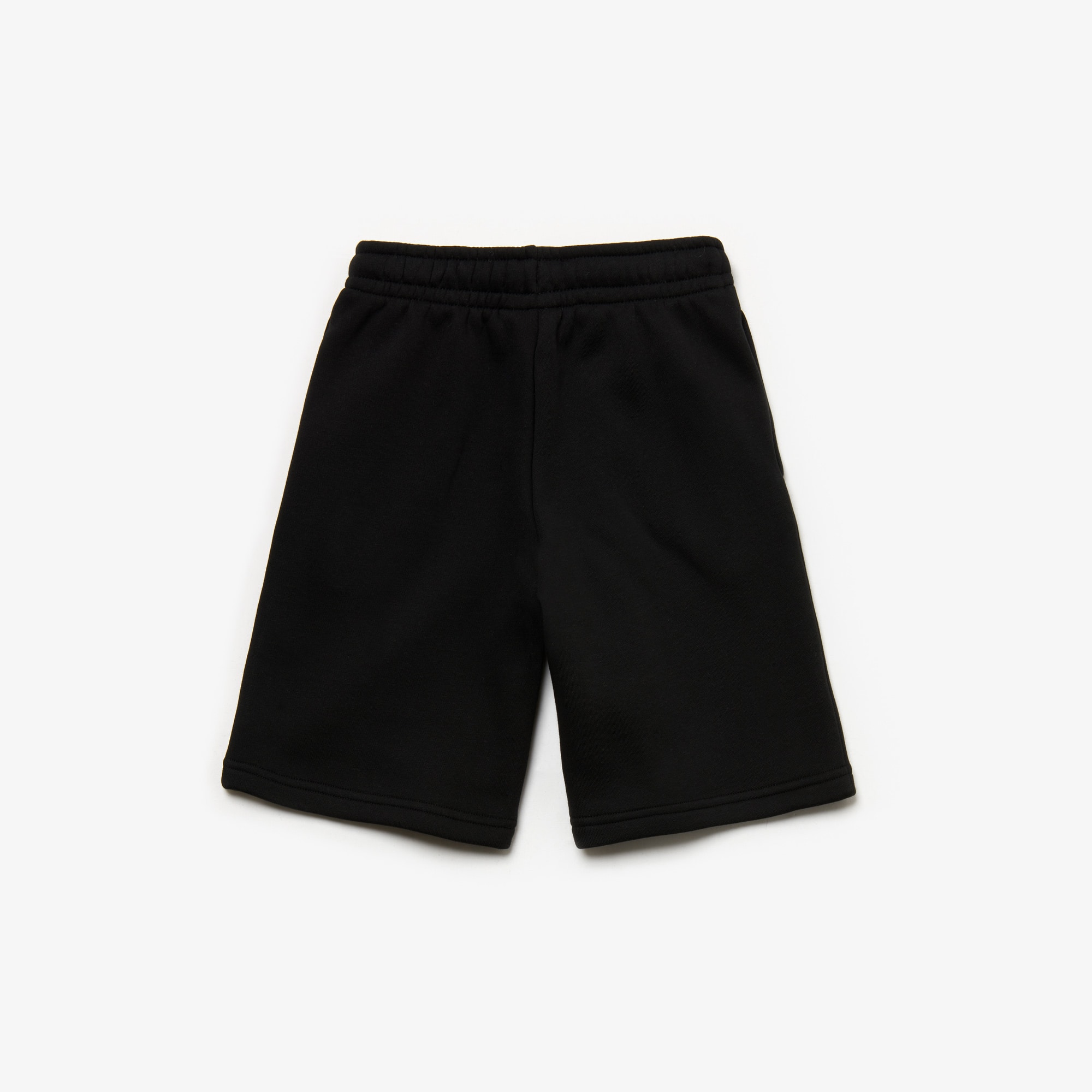 lacoste fleece shorts black
