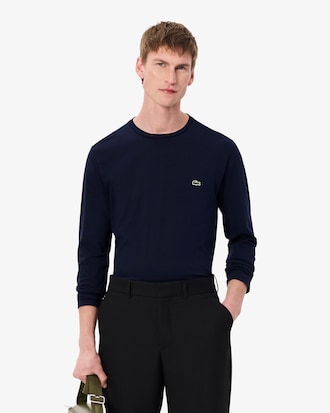 Long Sleeved Cotton Pima T-shirt