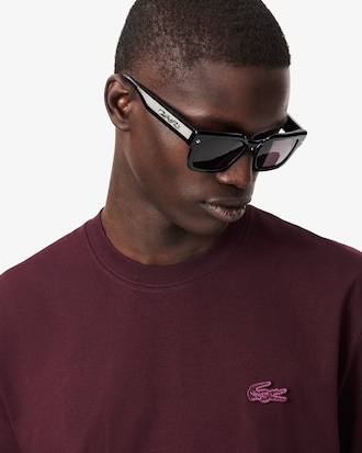 Metallic Crocodile Jersey T-shirt