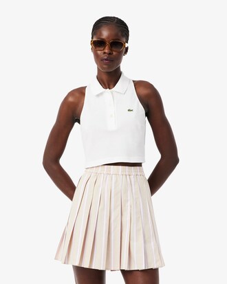 Sleeveless Piqu&eacute; Polo Shirt