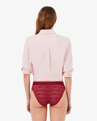 Logo Waist Mesh Briefs