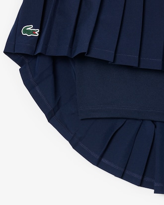 Pleated Skirt with Liner