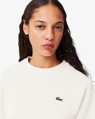 Crew Neck Piqué Sweatshirt