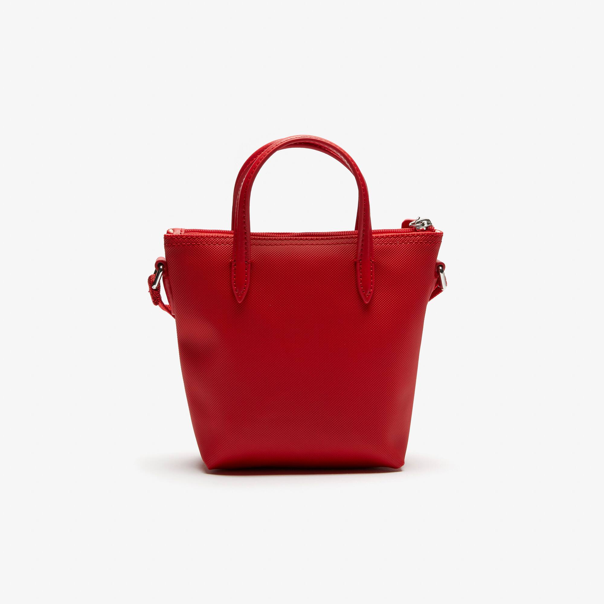 zip tote bag leather