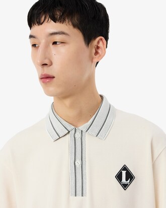 French Made Classic Fit Badge Polo Shirt