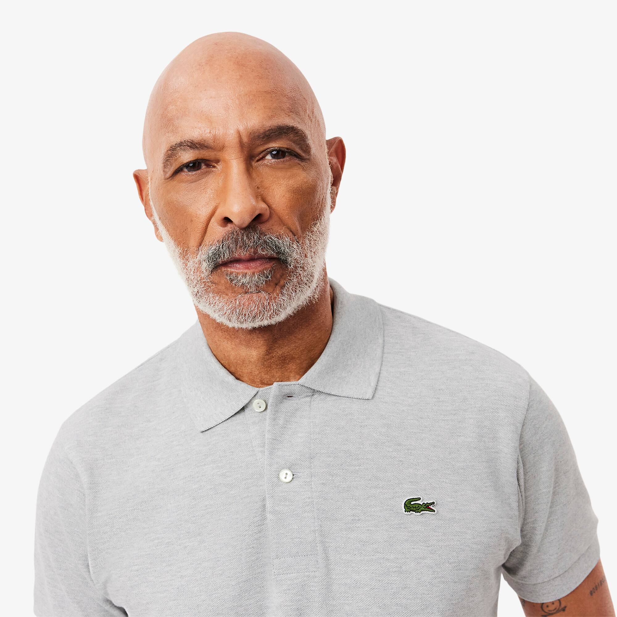 lacoste black and white polo shirt