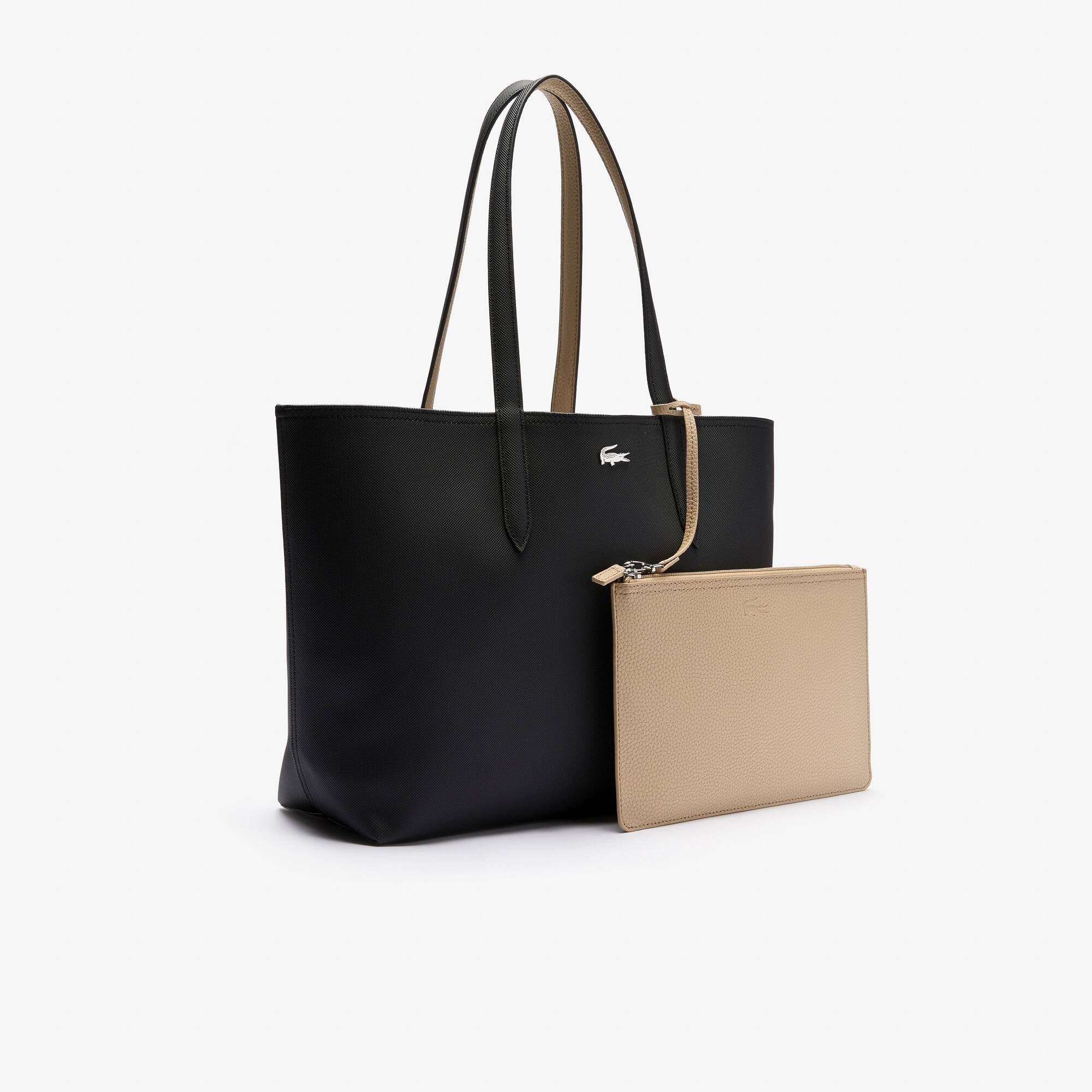 anna reversible tote bolsa lacoste