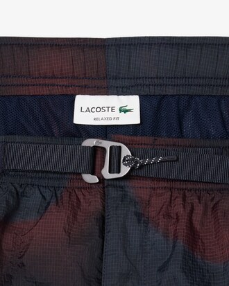 Ombré Print Nylon Cargo Shorts