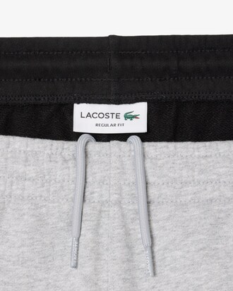 Cotton Fleece Colour-Block Shorts