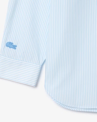 Relaxed Fit Shirt With Crocodile Badge