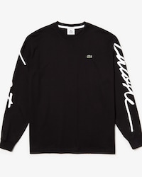 Unisex Lacoste LIVE Signature Print T-shirt
