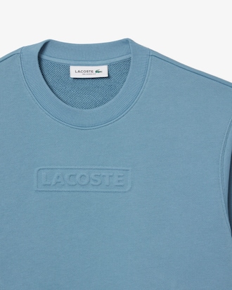 Embossed Logo Cotton Sweatshirt