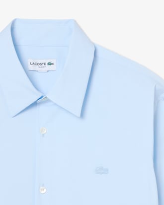 Slim Fit Stretch Poplin Shirt