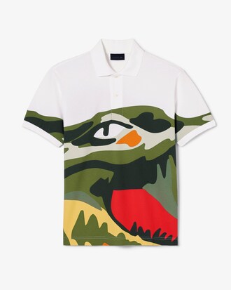 Runway Print Classic Fit Polo