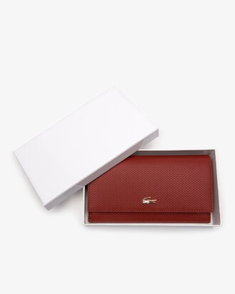 Women's Chantaco Bicolour Piqué Leather 6 Card Wallet