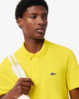 Regular Fit Cotton Blend Polo Shirt