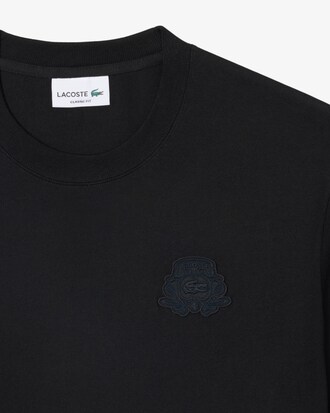 Embroidered Shield Accent Heavy Jersey T-shirt