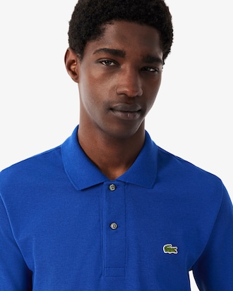 Classic Fit Long Sleeved L.12.12 Polo Shirt